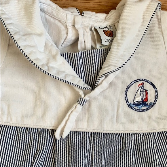 Vintage Nautical Romper - Picture 2 of 3